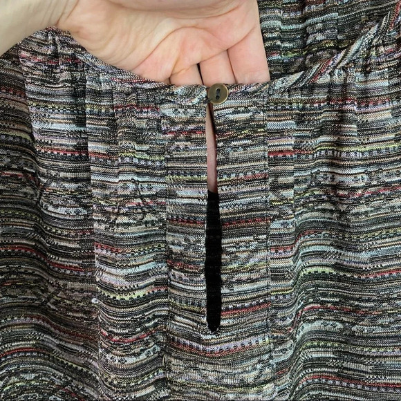 Patterson J Kincaid Earthy Tunic Dress Womens Size Small Tan Multi Multicolored - Picture 5 of 13